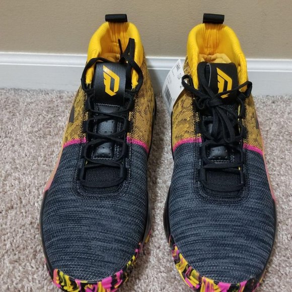 ADIDAS DAME 5 MENS BASKETBALL SHOES, SIZE 14.5 main image 9